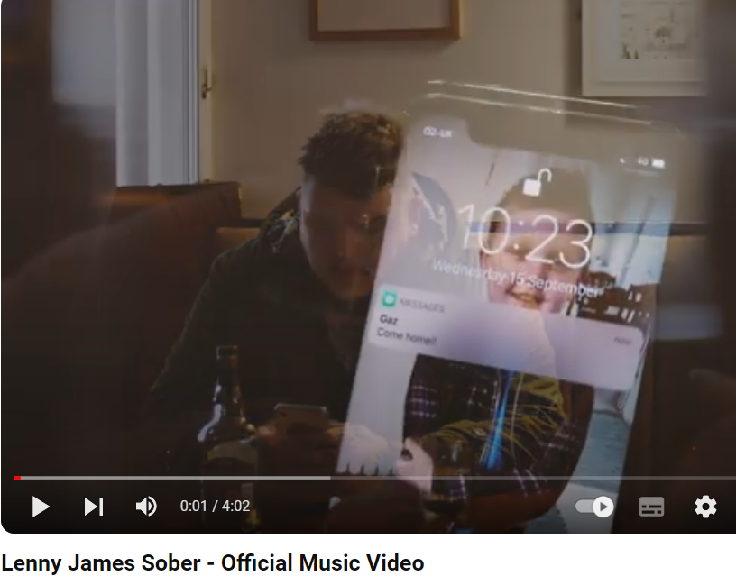 0:01 / 4:02   Lenny James Sober - Official Music Video